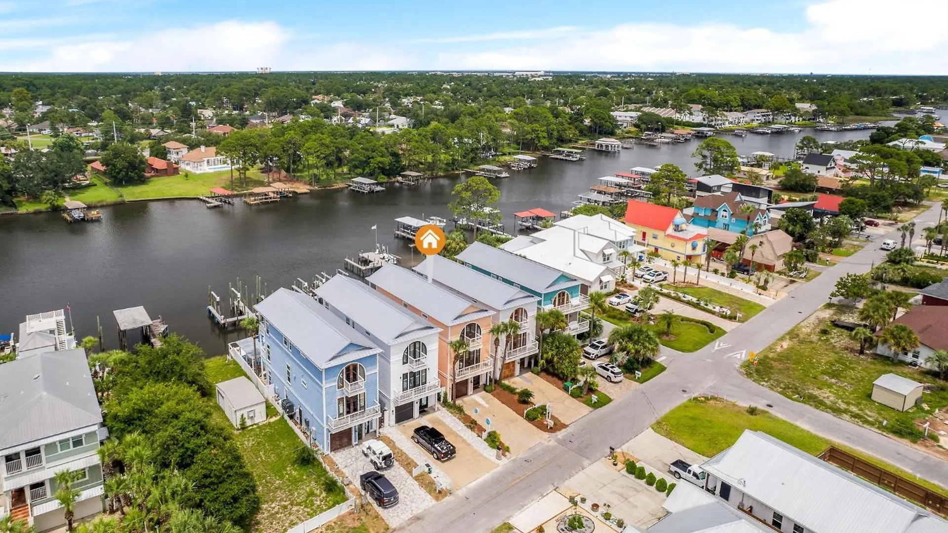 Beach Bay Getaway! Bayfront 4Br 4Ba House Sleeps 12 Private Pool Boat Dock Panama City Beach