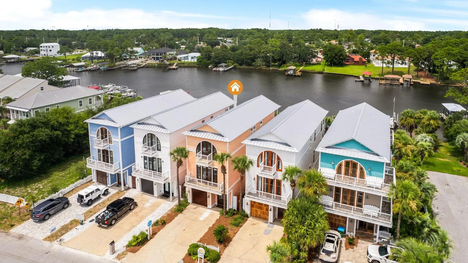 Beach Bay Getaway! Bayfront 4Br 4Ba House Sleeps 12 Private Pool Boat Dock Panama City Beach USA